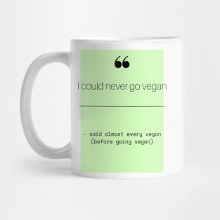 Vegan Quotes Mug